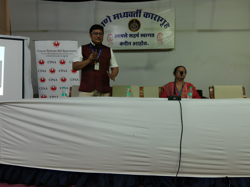 Cancer Awareness Lecture at Thane Central Jail for the Police staff